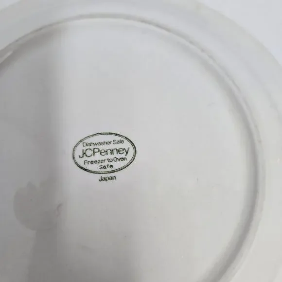 Vintage JC Penney Strawberry Plate 7.25" – Retro Kitchen Collectible - Picture 4 of 4